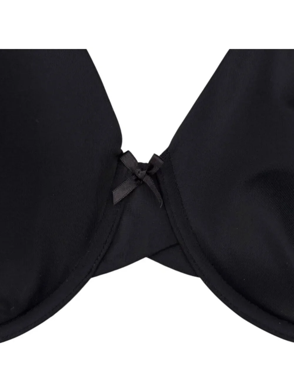 NWT Ambrielle Everyday Full Coverage Black Padded‎ Underwire Bra (44C)